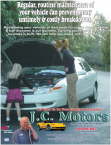 JC Motors Spring Mailer inside